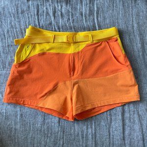 Outdoor Voices Rectrek 3" Short in Sunshine/Clementine/Sun Orange, Size M (NWOT)